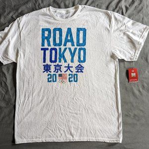 Official Team USA "Road to Tokyo" T-shirt Team Apparel Size L